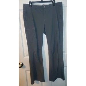 Rei Pants 14 Petite Grey Pockets Button Zipper